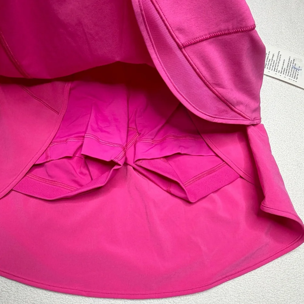 ✨NWT•Lululemon Hotty Hot High-Rise Skirt *Long•Sonic Pink💞